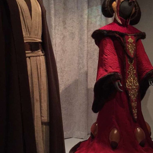 Está la exposición de trajes de Star Wars: imperdible!!!
