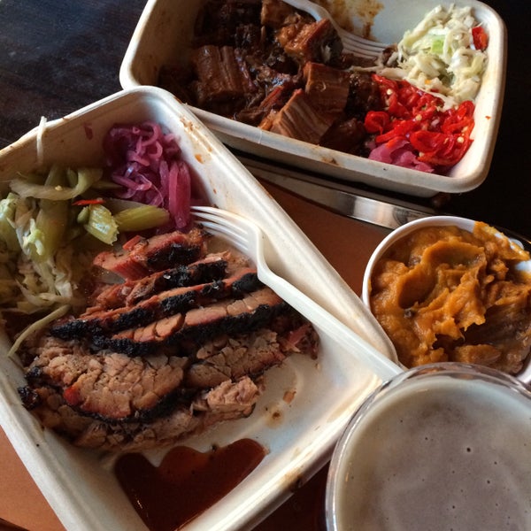 Photo taken at Mighty Quinn&#39;s BBQ by Eshrefe S. on 5/2/2015