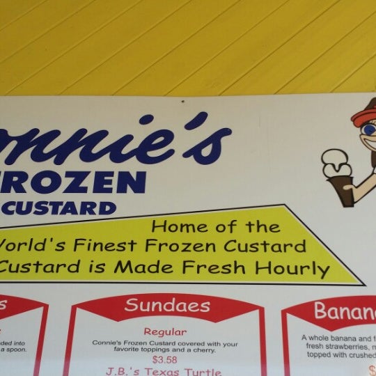 Photo taken at Connie&#39;s Frozen Custard by Damon J. on 7/28/2014