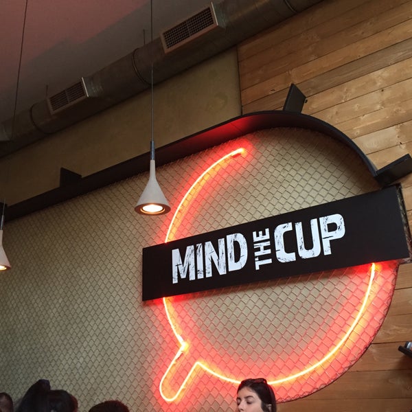 Photo taken at Mind The Cup by Zacharoula P. on 2/17/2016