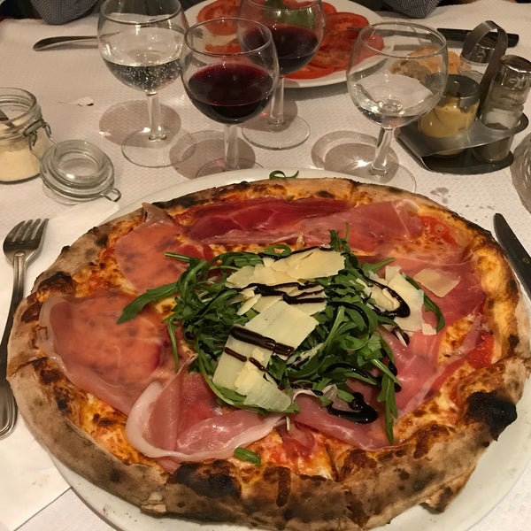 Photo taken at Pizzeria Napoli Chez Nicolo &amp; Franco Morreale by Caroline R. on 4/11/2018