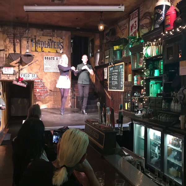 Photo taken at The Field Irish Pub &amp; Restaurant by Cally F. on 12/17/2018