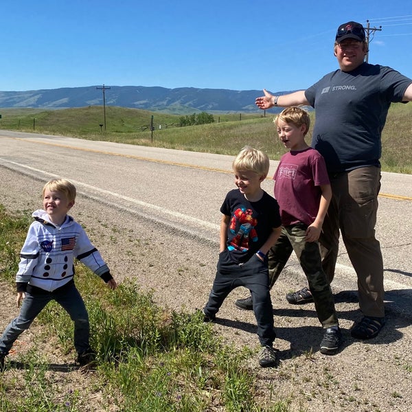 Photo taken at Wyoming/Montana Border by Jason H. on 6/29/2021
