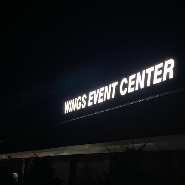 Photo taken at Wings Event Center by Jason H. on 4/14/2022
