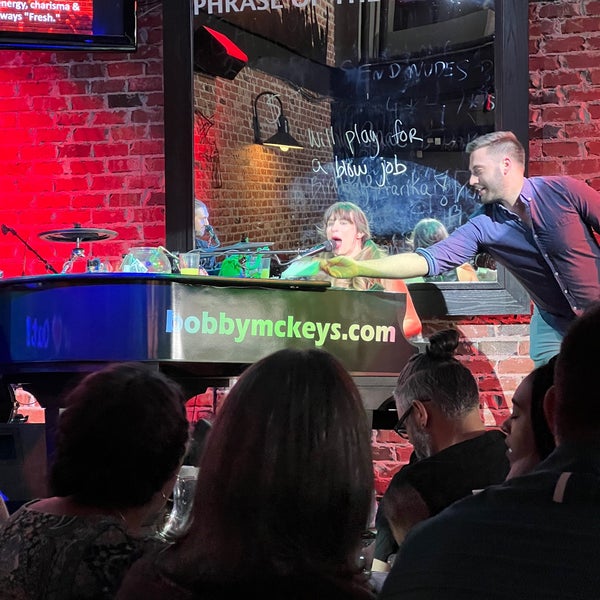 Photo taken at Bobby McKey&#39;s Dueling Piano Bar by Joshua on 3/13/2022