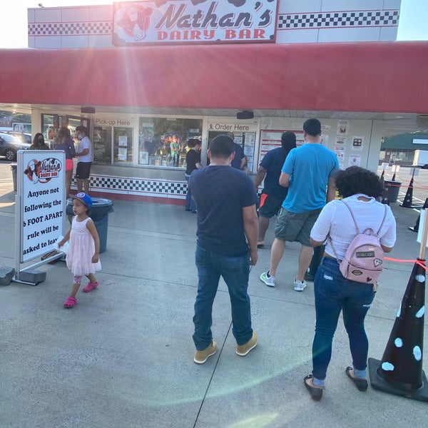 Photo taken at Nathan&#39;s Dairy Bar by Joshua on 7/26/2020