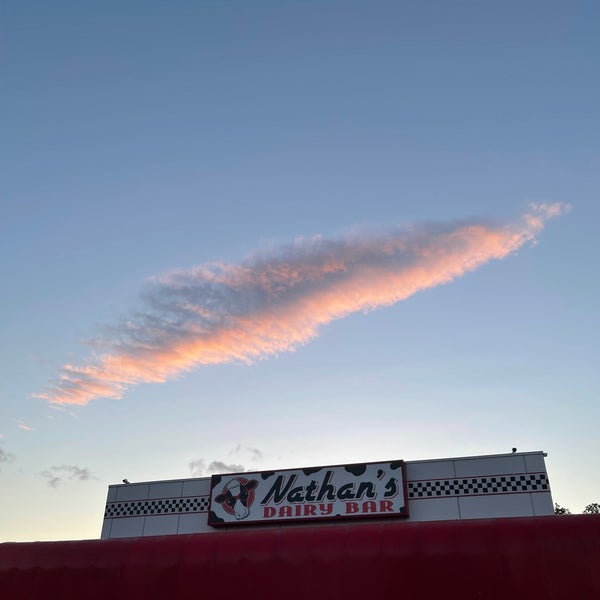 Photo taken at Nathan&#39;s Dairy Bar by Joshua on 5/6/2021