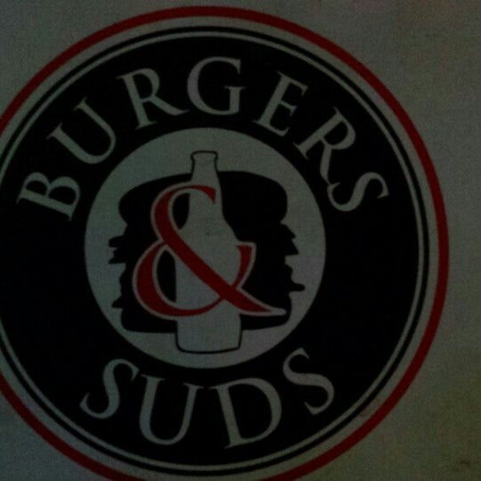 Photo taken at Burgers &amp; Suds by Sharon @ G. on 4/11/2015