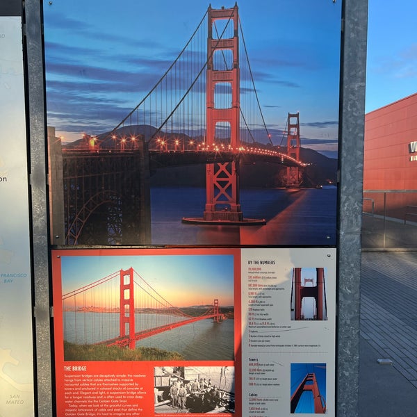 Foto diambil di Golden Gate Bridge Welcome Center oleh Carlos A. G. pada 2/7/2024