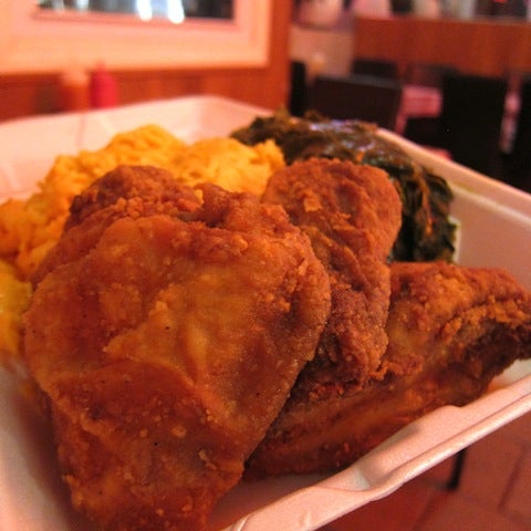 Were you aware that any day of the week you can eat unlimited quantities of Charles Gabriel's triple-seasoned fried chicken for $16.32 (yes, they are that specific on the price).