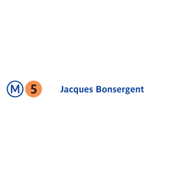 Métro Jacques Bonsergent [5] Porte SaintMartin Paris, ÎledeFrance