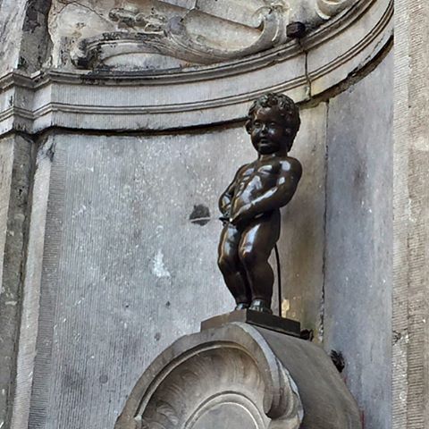 Manneken Pis, Brussels