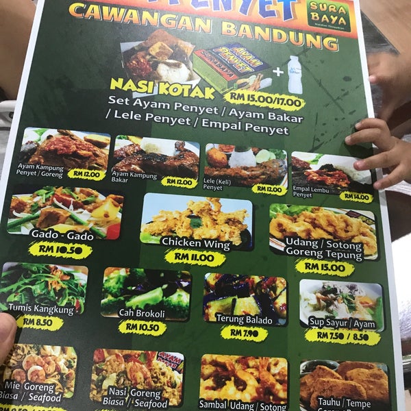 Ayam Penyet Suroboyo Berikut Daftar Harga Menu Lokasinya