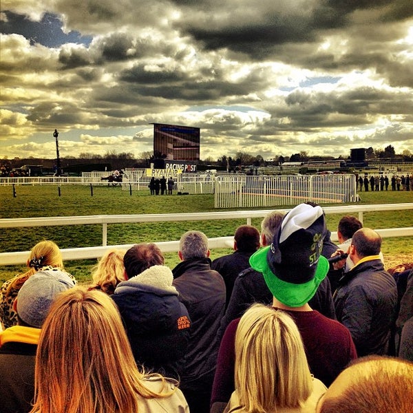 Photo taken at Cheltenham Racecourse by Mike T. on 3/17/2013