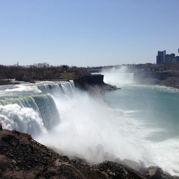 Photo taken at Niagara Falls State Park by Nurhan D. on 4/28/2013