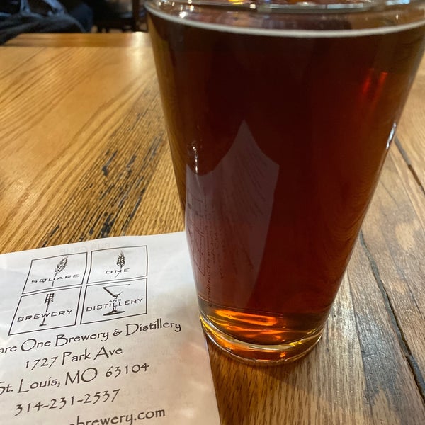 Photo taken at Square One Brewery &amp; Distillery by Kevin D. on 2/13/2021