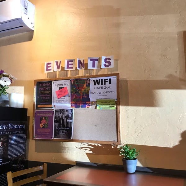 Photo taken at Cafe Zoe by Jessi 🍍 . on 4/11/2019