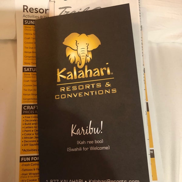 รูปภาพถ่ายที่ Kalahari Resorts Poconos โดย Michael L. เมื่อ 12/29/2019