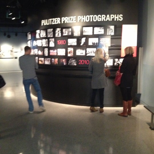 Photo taken at Newseum by Camila S. on 12/1/2012