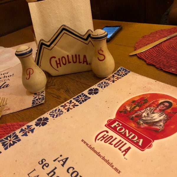 Photo taken at Fonda Cholula Restaurante by Carina M. on 1/3/2019
