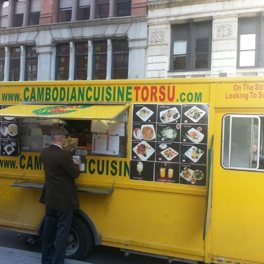 Cambodian Cuisine Food Truck In Greenwich Village