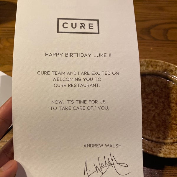 Photo taken at Cure Restaurant by Vivek on 8/28/2020