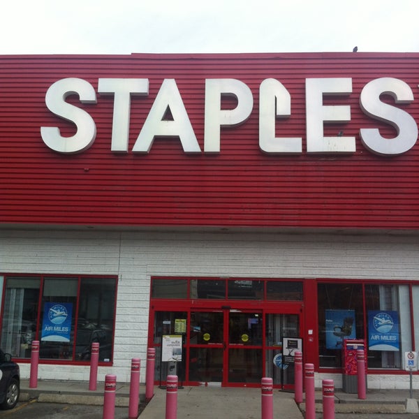 Staples Front Street Paper / Office Supplies Store in St. Lawrence
