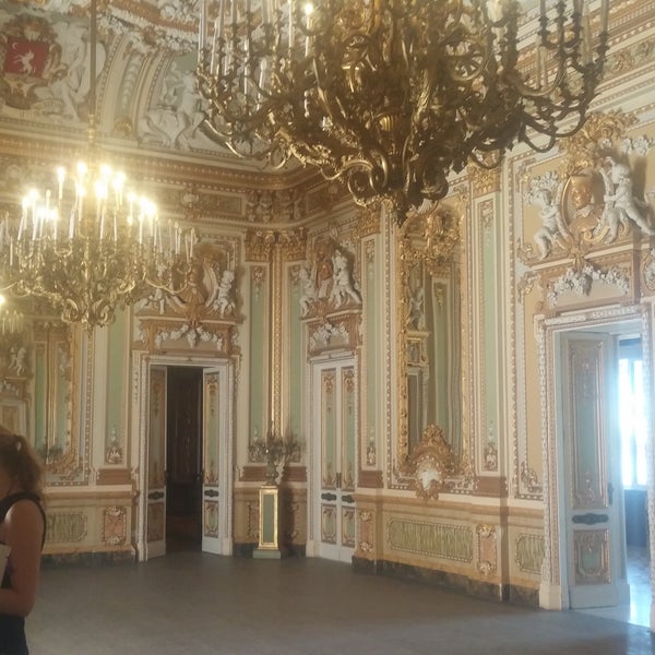 Photo taken at Palazzo Parisio by Simon v. on 8/10/2016