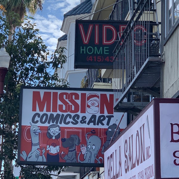 Photo taken at Mission: Comics &amp; Art by Drake D. on 1/31/2020