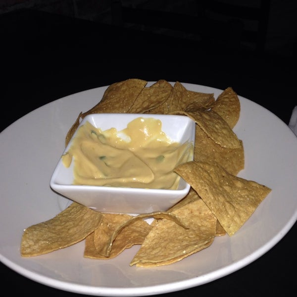 "Queso" and chips is literally the canned nacho sauce from Costco and some random tortilla chips. VERY depressing.