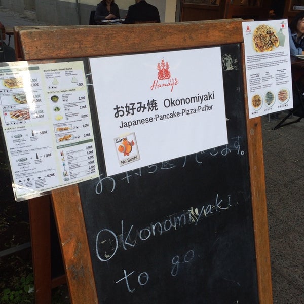 Photo taken at Hanage - Japanese Okonomiyaki by Lena B. on 5/31/2014