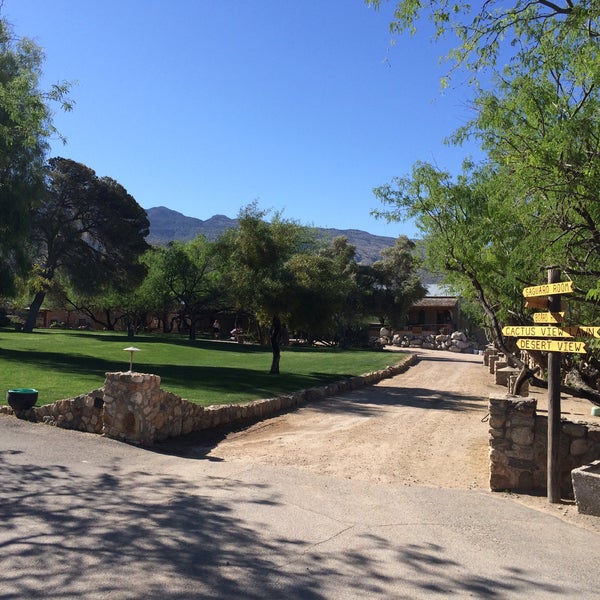 Photo taken at Tanque Verde Ranch by Aaron Z. on 3/27/2015