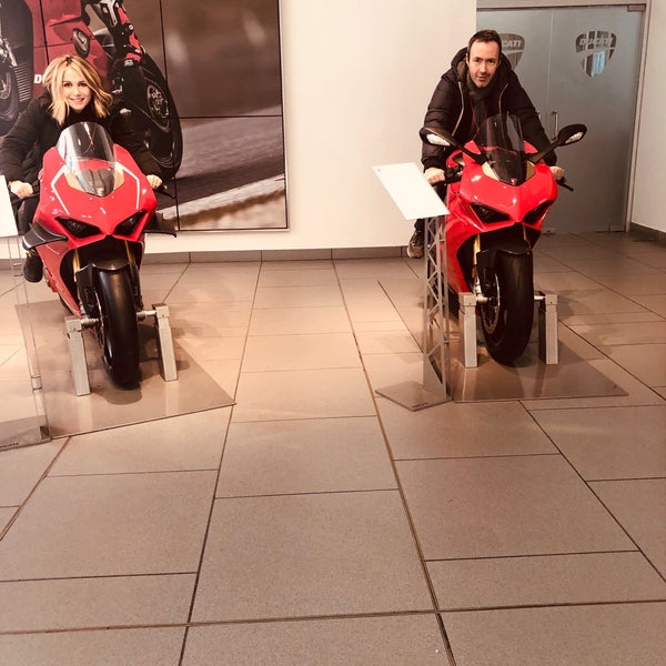 Photo taken at Ducati Motor Factory &amp; Museum by Raffaella L. on 12/29/2018