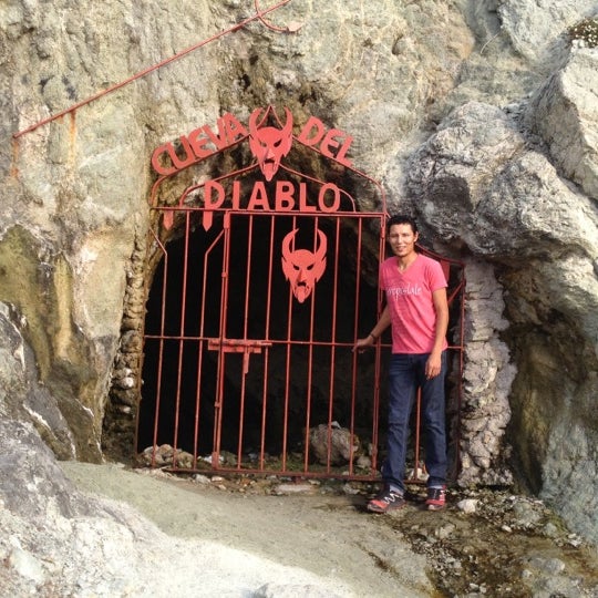 Photo taken at La Cueva del Diablo by Luis G. on 12/8/2012