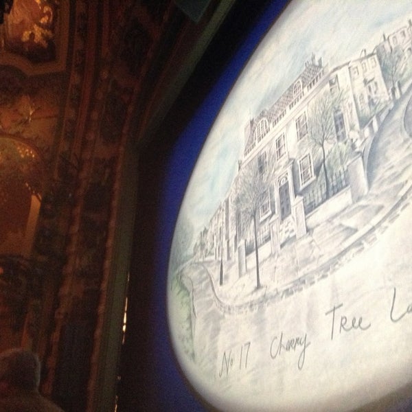 Photo taken at Disney&#39;s MARY POPPINS at the New Amsterdam Theatre by Karen C. on 2/19/2013