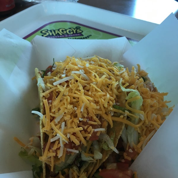 Photo taken at Shaggy&#39;s Burgers and Tacos by Janet H. on 4/2/2018