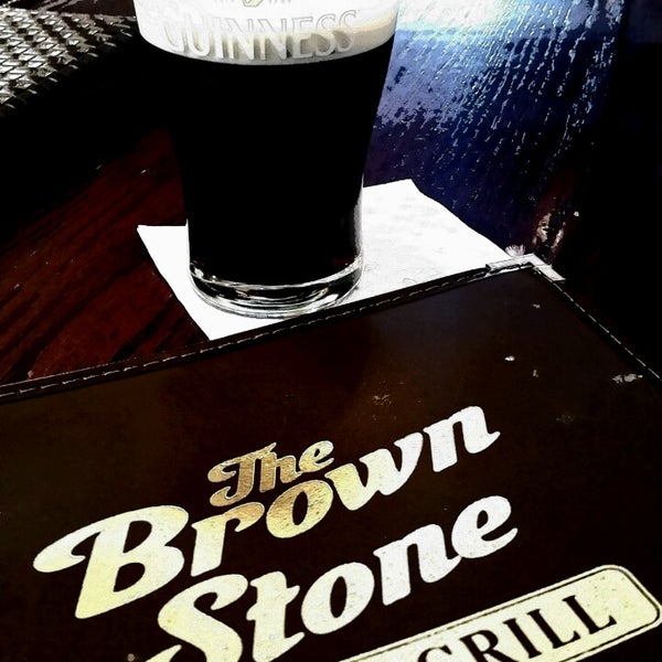 Photo taken at The Brown Stone Bar &amp; Grill by Dennis O. on 8/28/2014