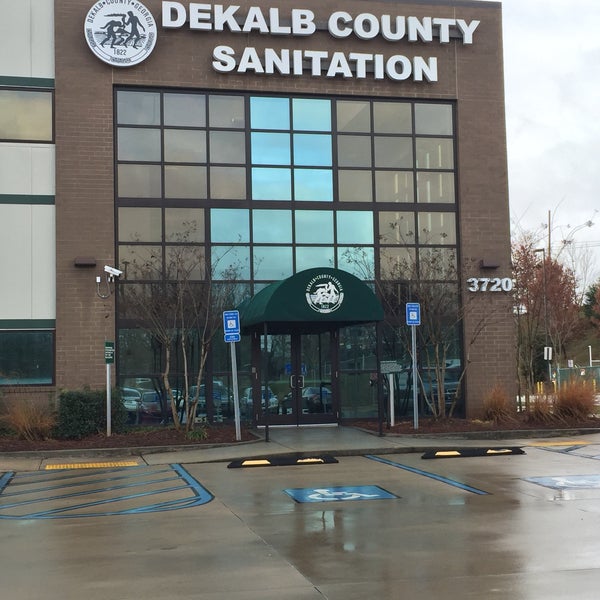 DeKalb County Sanitation Division 3720 Leroy Scott Dr