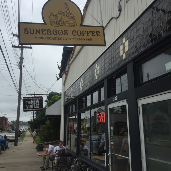 Photo taken at Sunergos Coffee by Sharon M. on 7/3/2015