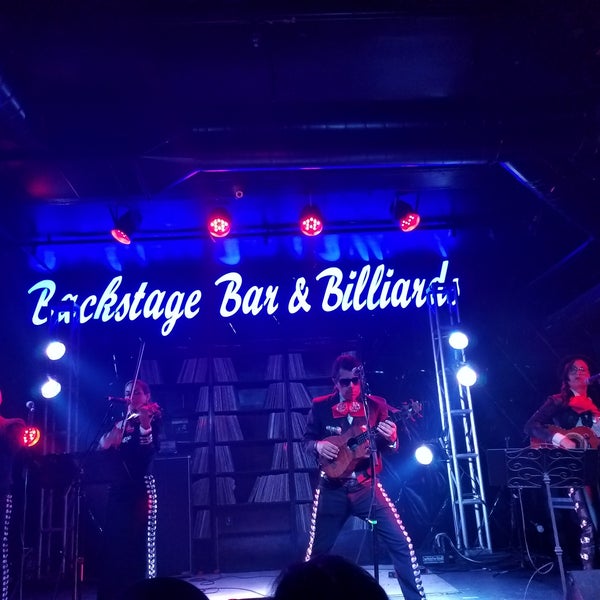 Photo taken at Triple B Backstage Bar &amp; Billiards by Roberta on 9/2/2017