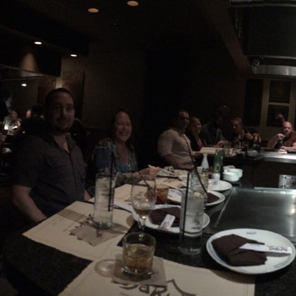 Photo taken at DaRuMa- Japanese Steakhouse and Sushi Lounge by Drew A. on 4/13/2014