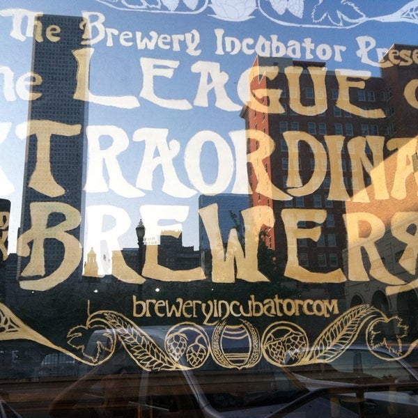 Photo taken at The League of Extraordinary Brewers at the Brewery Incubator by Christine L. on 9/1/2013
