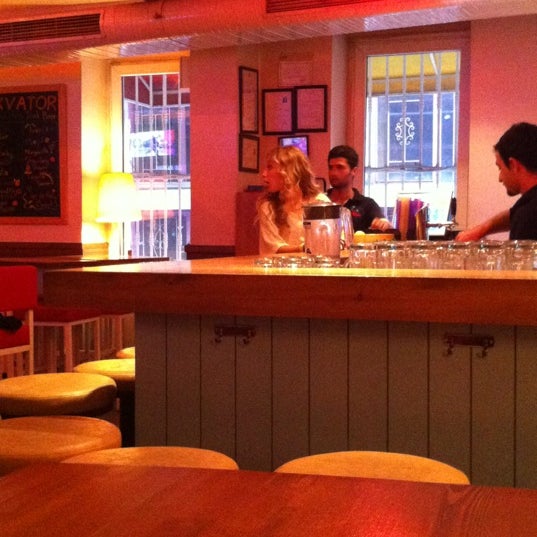 Photo taken at Ekvator Restaurant Bar &amp; Cafe by Kerem G. on 10/6/2012
