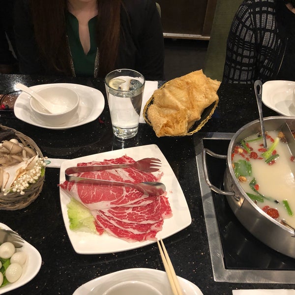 Photo taken at Happy Lamb Hot Pot, Manhattan by Tracy L. on 5/31/2019