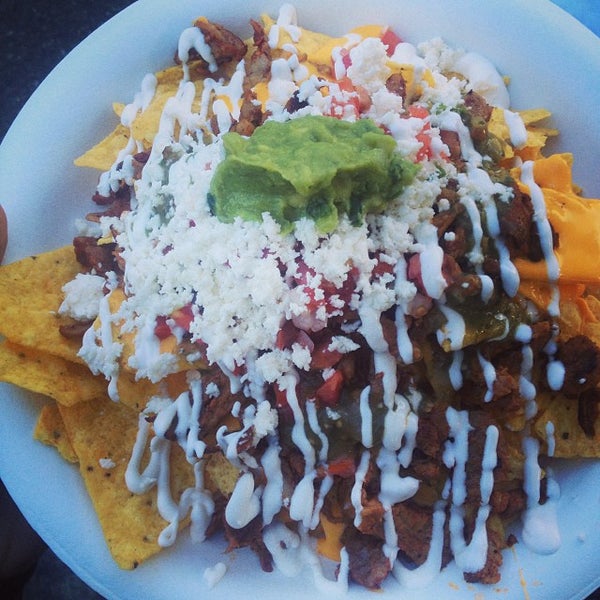 Photo taken at Los Agaves Mexican Street Food by Jason L. on 9/27/2013