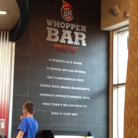 Bk Whopper Bar Orlando Fl