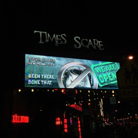 Photo taken at Times Scare NYC by Paul H. on 10/31/2012