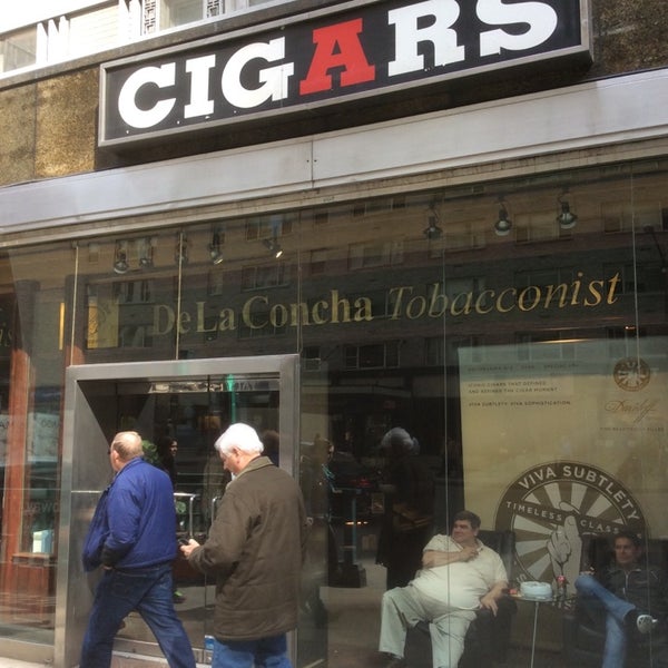 Photo taken at De La Concha Tobacconist by Bill F. on 4/25/2014