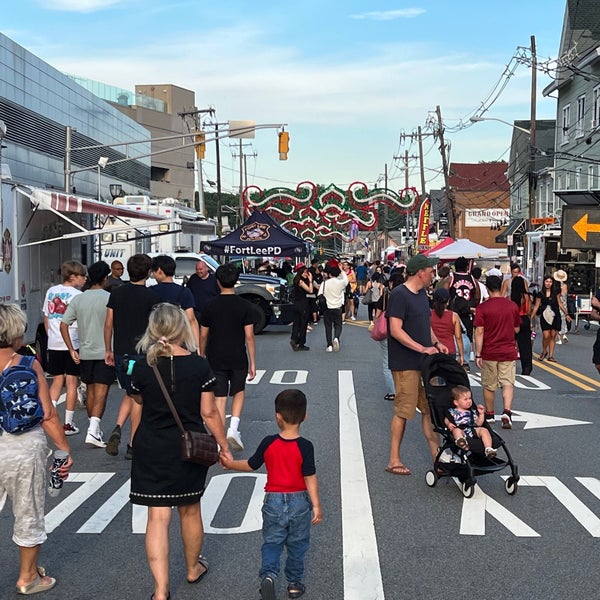 Saint Rocco's Feast Pedestrian Plaza in Fort Lee