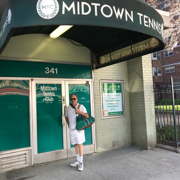 Photo taken at Midtown Tennis Club by Andrew L. on 4/22/2018